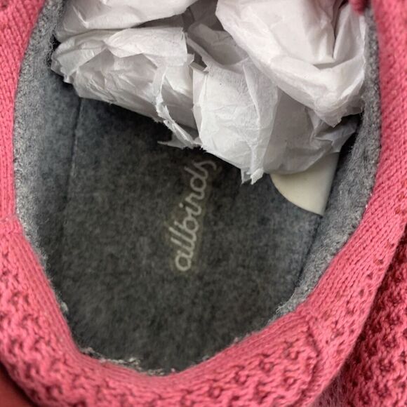 Allbirds Tree Piper Sneaker Lux Pink Lace Up Lightweight Breathable Mens 12 - Picture 7 of 13